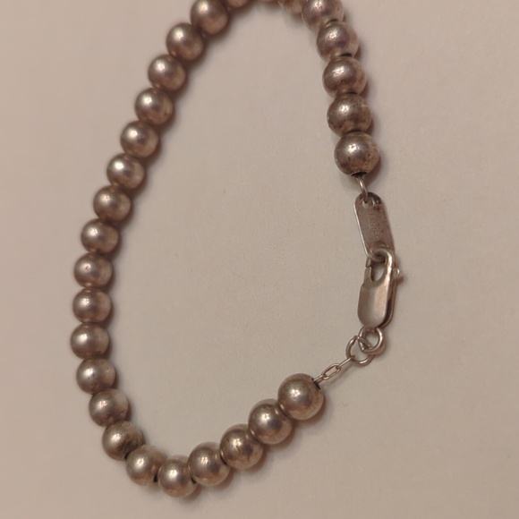 Vintage Sterling Silver Bracelet - Picture 2 of 6